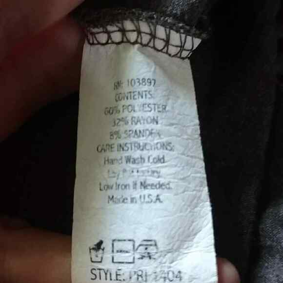 Blu Heaven brown neck tank style tunic in size small. - Picture 5 of 5